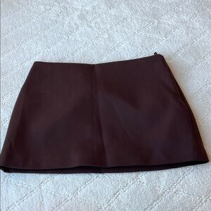 Zara Brown Women's Skirt